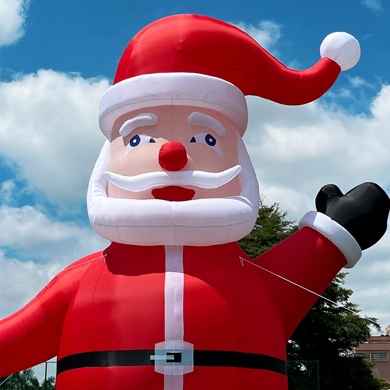 Connsann 26FT Inflatable Santa Claus with 680W Air Blower for Christmas